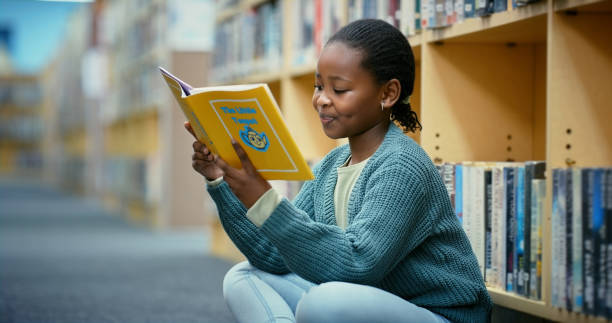 Étudiants africains heureux et motivés
